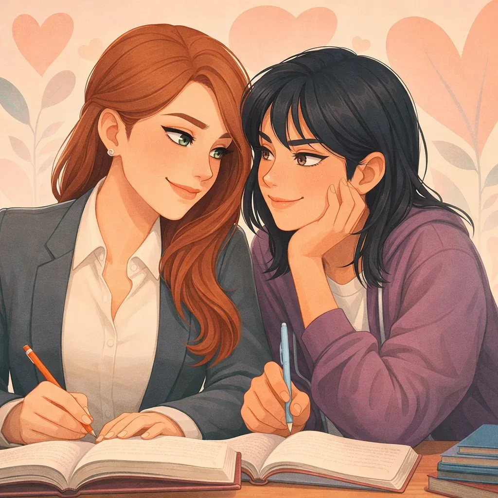 Erotic story cover for The Trans Friend