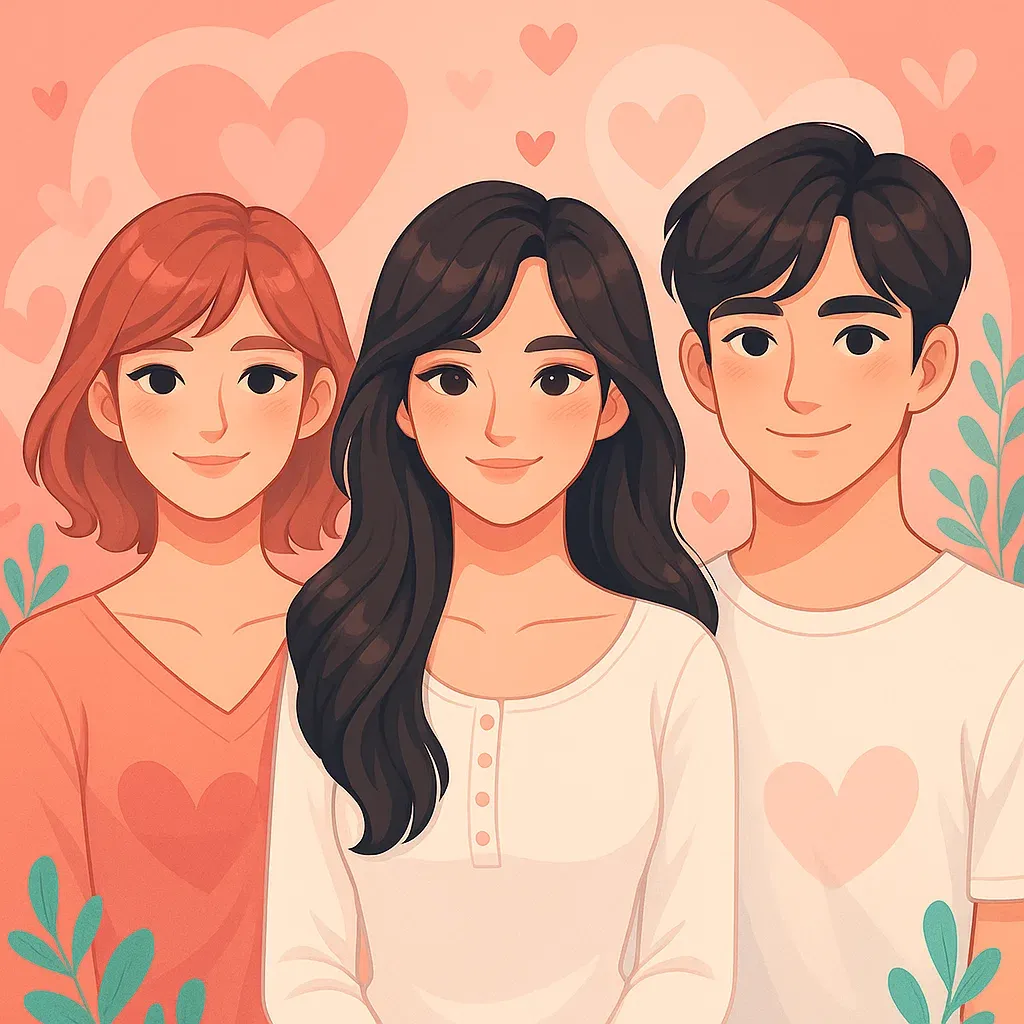 Erotic story cover for Claire, Joanna & Me