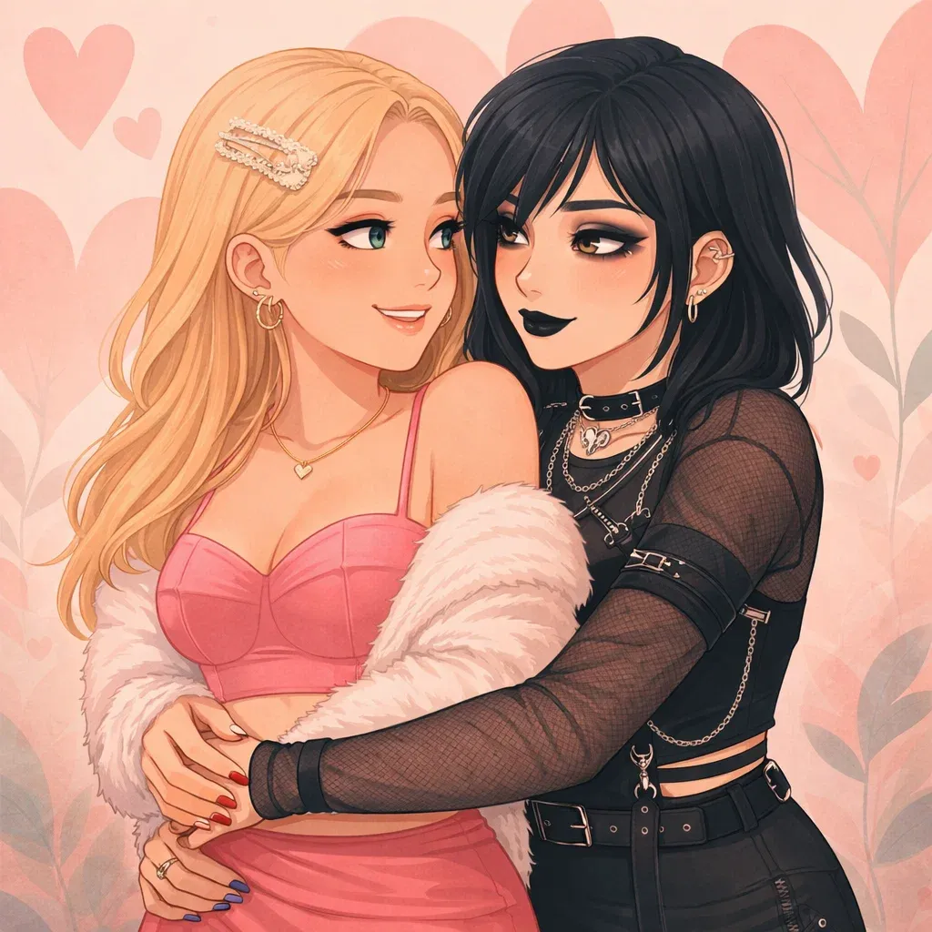 Erotic story cover for My Big-Assed Goth